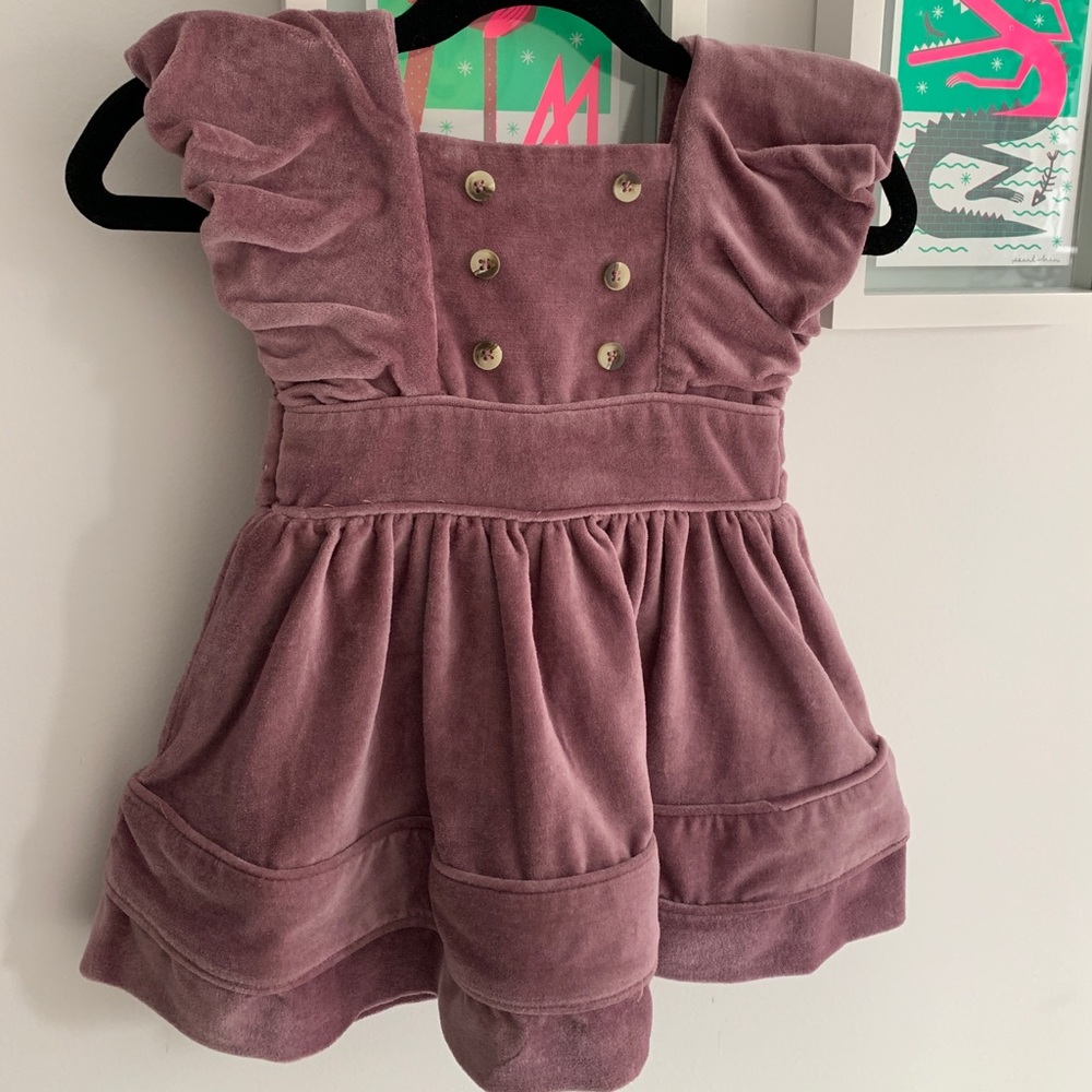 NWT Kate Quinn Velvet Dress